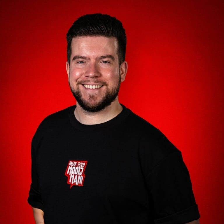 Headshot van Joery Mooijman, eigenaar van Maak video MOOIJMAN!